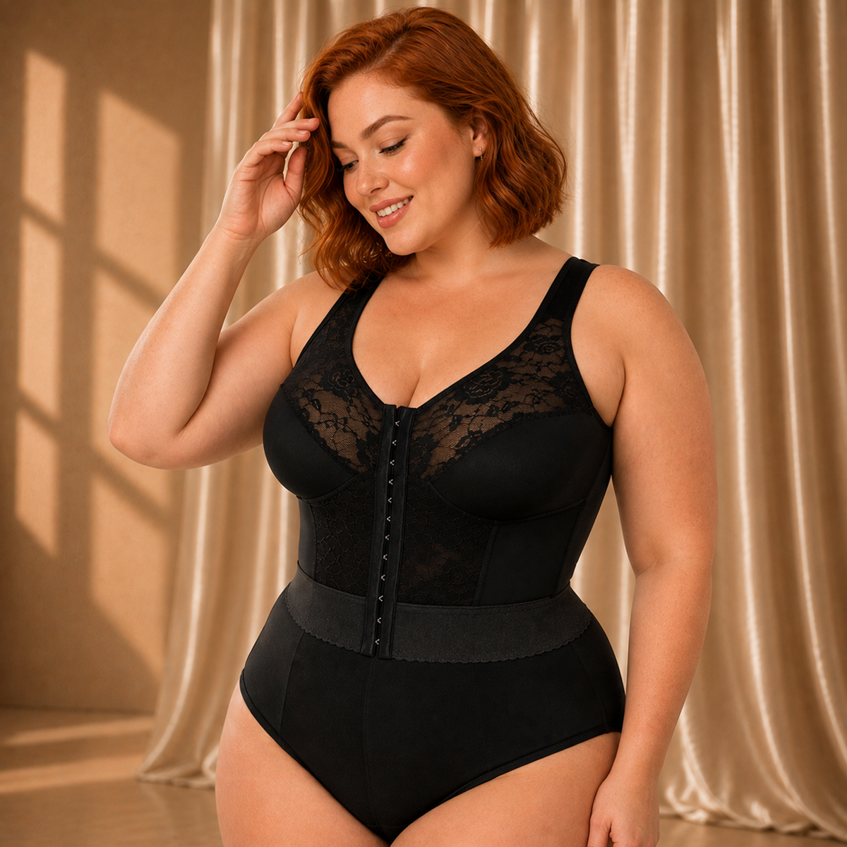 FemmeBonita 3-in-1 Bra Waist Trainer Posture Corrector – Slimming Corset & Shapewear for Women