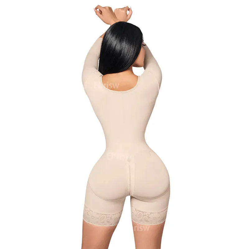 FemmeBonita Post-Surgery Colombian Faja – Full Body Shaper Compression Garment for Women